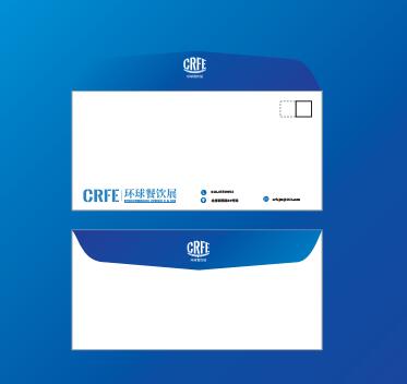 CRFE环球餐饮展-信封VI